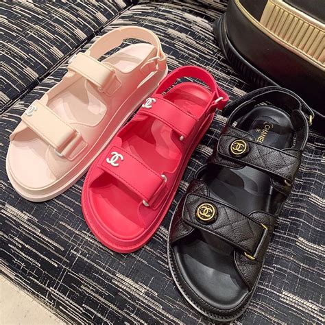 chanel dad sandals comfortable|chanel dad sandals 2020.